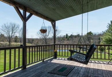 Large front porch.