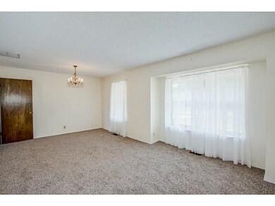Living Room. new carpet