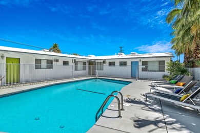 Private pool for residents