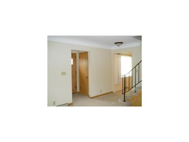 Living Room. Entryway, stairway