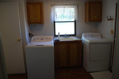 Utility room with deep sink.
