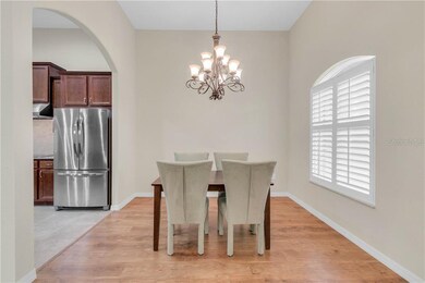 Gorgeous formal living room has direct access to t