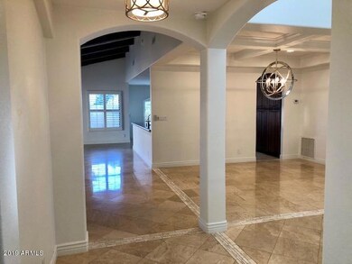 9208 View of foyer & dining room