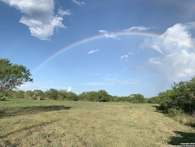 Rainbow over the land -
