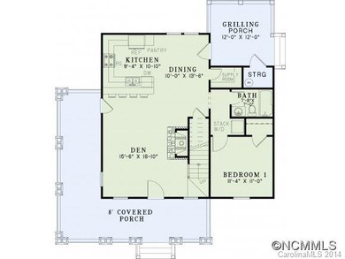 Main Level Floor Plan