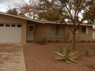 EZ care desert landscape out front