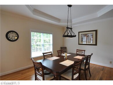 Dining Room. Openess from great room to dining to kitchen