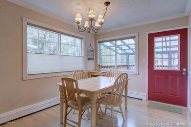 Large Dining Area with Door to Back Deck
