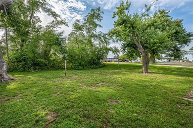 Large back yard