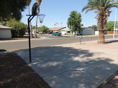 Parking Slab with Basketball Hoop