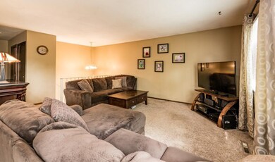 Upper level living room