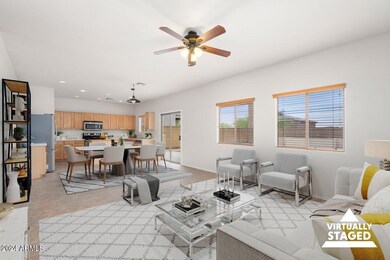 Virtually Staged Great Room