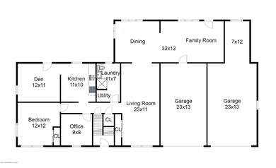 1st Level Floor Plan