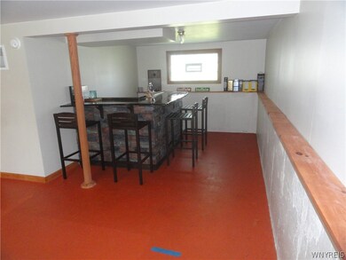 Lower level with dry bar