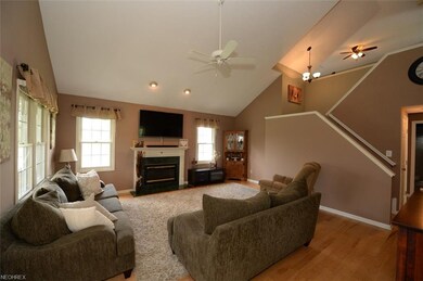 Great Room with Vaulted Ceilings