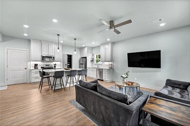 Open Concept Living & Kitchen