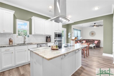 Gorgeous Open Concept Kitchen & Living Space