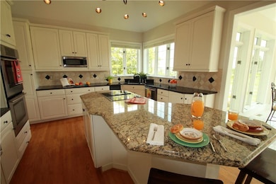 Eat at the island or in the breakfast room!