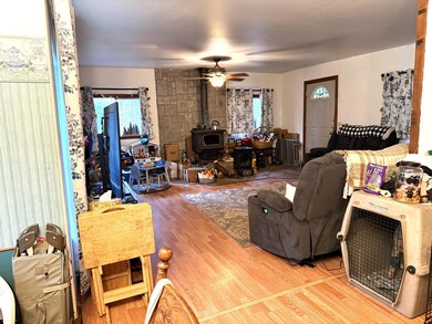 From dining room towards living room