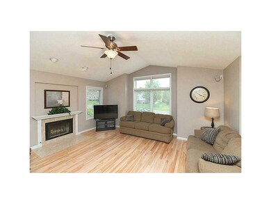 Great Room. Spacious great room with vaulted ceili