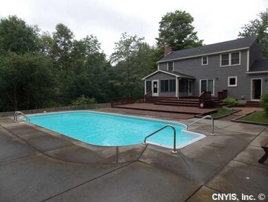 Pool In Ground. IN GROUND SPORT POOL WITH VOLLEY B