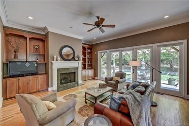 Stunning Built-ins Flank the Beautiful Fireplace!