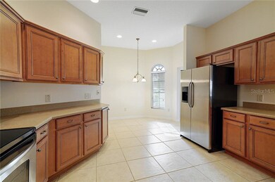 Eat in kitchen with corian countertops