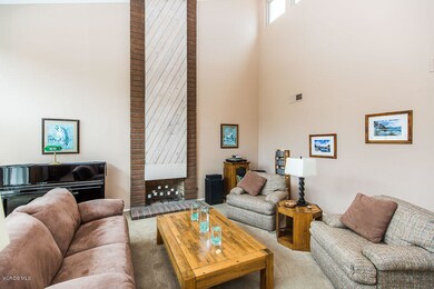 Living Room With Fireplace