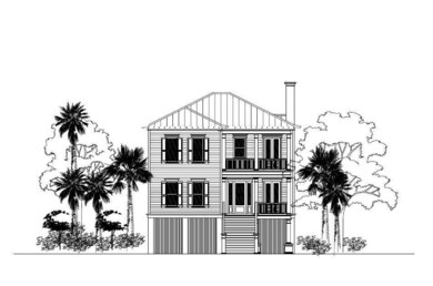 Front Elevation Rendering - Home Plans C
