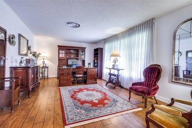 Formal living room currently set up an elegant off