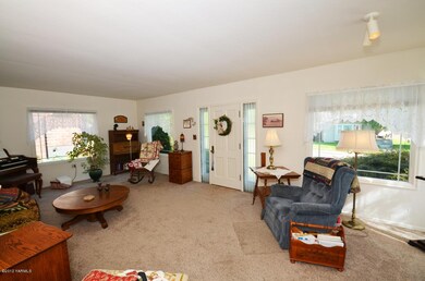 Gracious Light-filled Living Room
