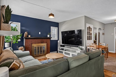 Living room into Dining Room