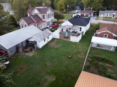 Aerial View of Backyard