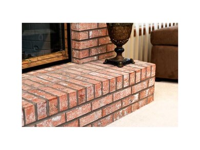 Fireplace.