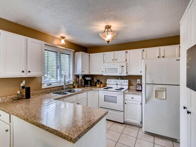 Great kitchen and cupboard space.