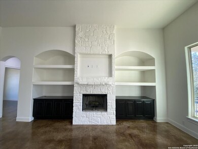Built Ins + Floor To Celing FP with TV Hookups