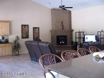 Family Room from Kitchen (Staged Furn)