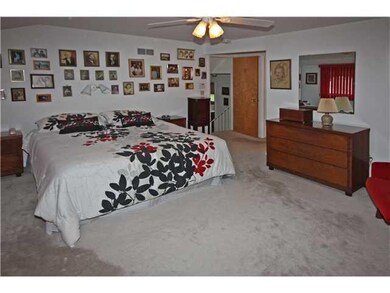 Master Bedroom. Large Master Suite with large bedr