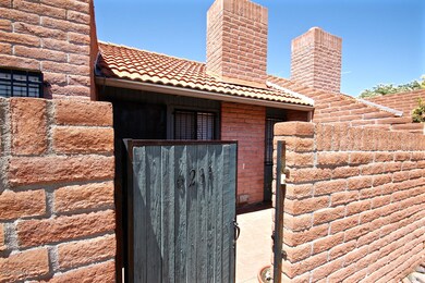 Gate to courtyard