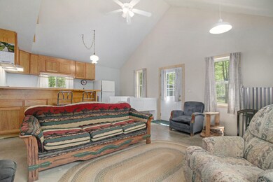 Vaulted ceiling