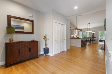 Welcoming entry and pantry closet