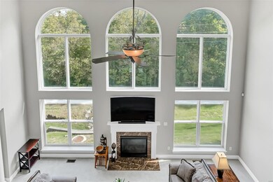 Impressive 2 story great room!