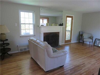 Living Room. Gorgeous narrow plank hardwood floors