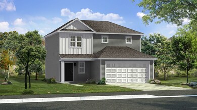 Glenshaw single family rendering elevation 3 at Hammaker Hills