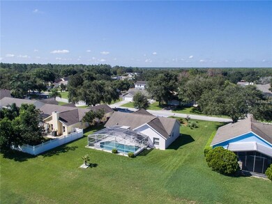 Arial view of the back of home. So pretty!