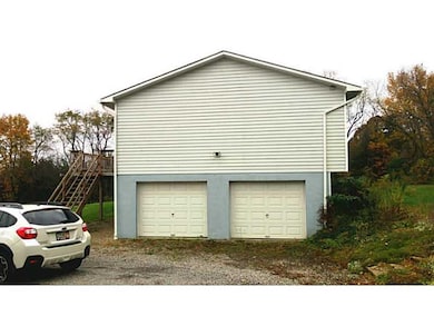 Parking Lot/Garage. large integral oversize garage