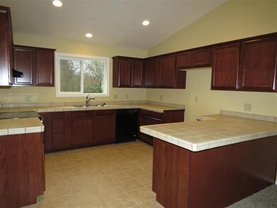 Cherrywood finish cabinetry