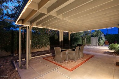 Huge covered patio