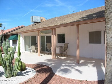 rear patio Desert Inn