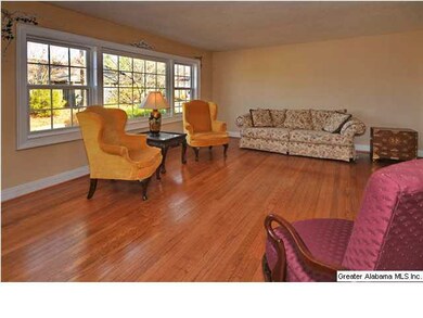 Large living room with vent-less gas log brick fir
